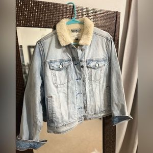 Sherpa Jean Jacket